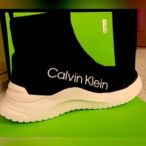 Calvin Klein sock slip on sneakers